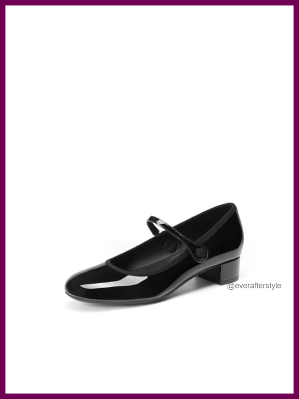 Mary Jane Heels Block Low Comfort Arch Support Dress Shoes